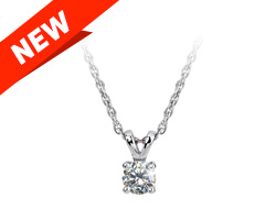 Solitaire Accent Pendant