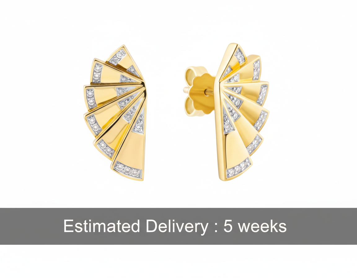 Fan Flair Earrings