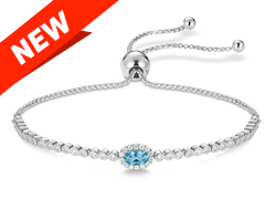 Embracelet Swiss Blue Topaz