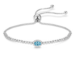 Embracelet Swiss Blue Topaz